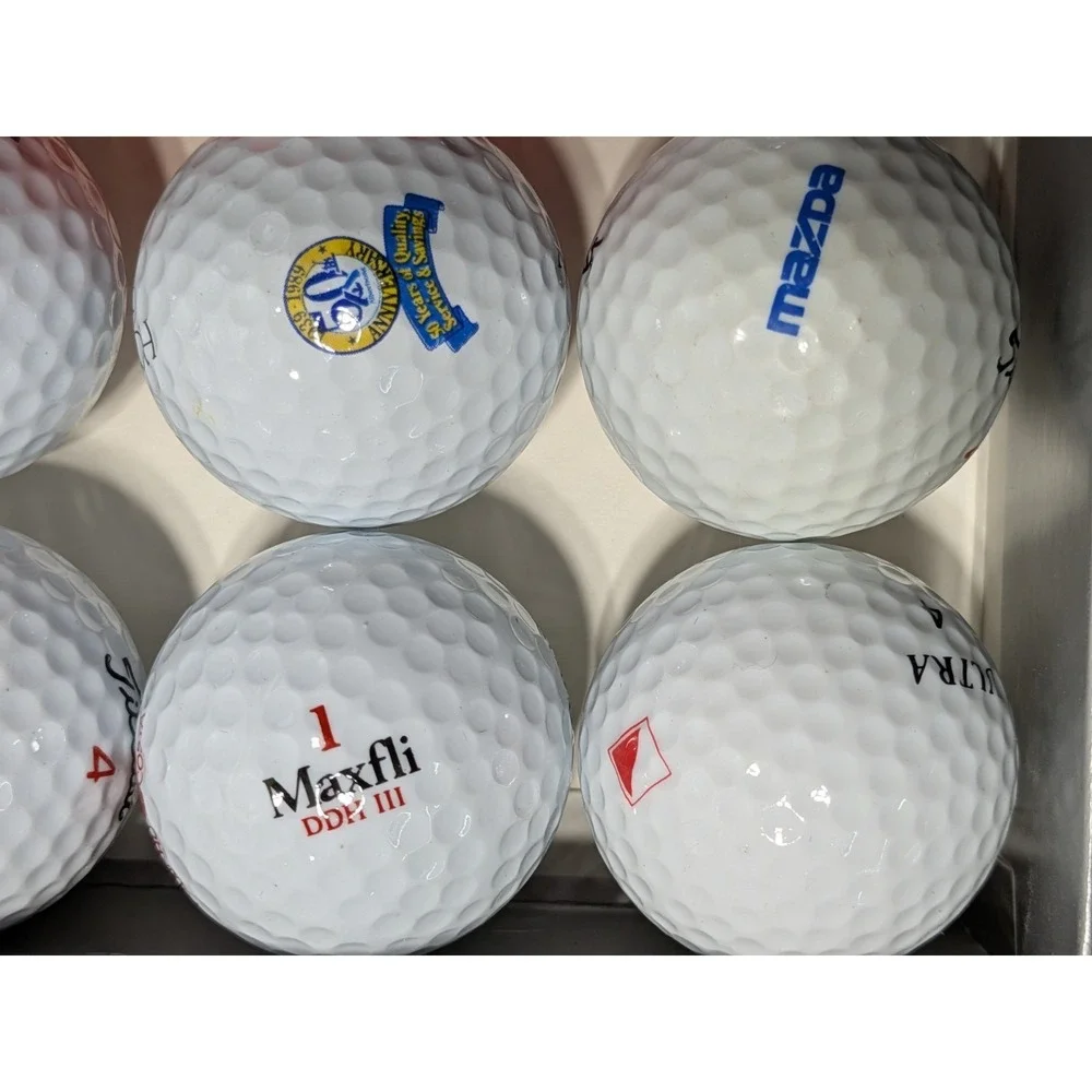 Lot of 20 Vintage Advertising Golf Balls Titleist Ultra Disney Wheaties PGA West - Picture 8 of 8